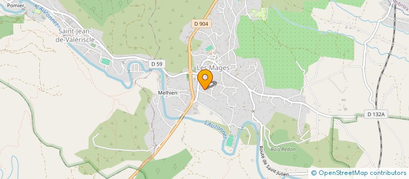 localisation de l'entreprise ADREM ELECTRONIC  LE MARTINET