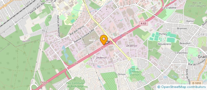 localisation de l'entreprise ADREMI HOLDING à CANEJAN