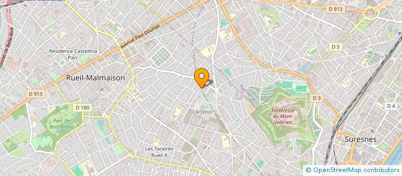 localisation de l'entreprise ADREMIS CAPITAL IMMOBILIER 1 à RUEIL-MALMAISON