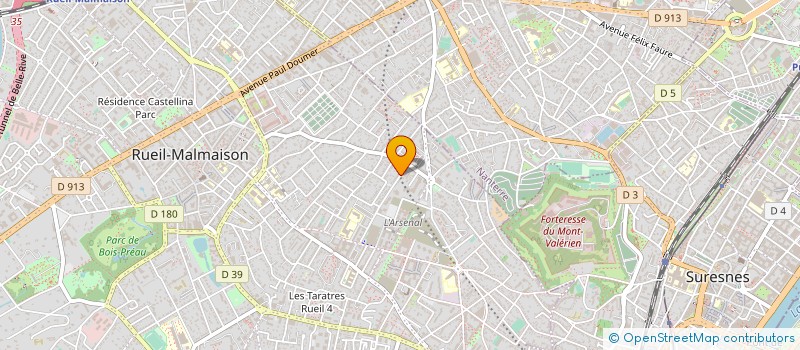 localisation de l'entreprise ADREMIS INVEST à RUEIL-MALMAISON