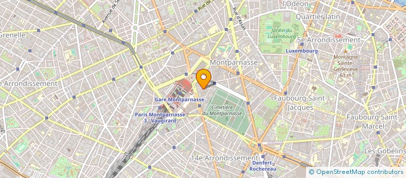 localisation de l'entreprise ADRENA  PARIS