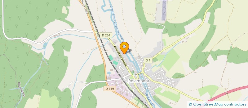 localisation de l'entreprise ADRENACTIVE à ROLAMPONT