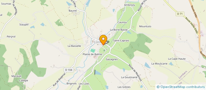 localisation de l'entreprise ADRENALINE  LOMBERS