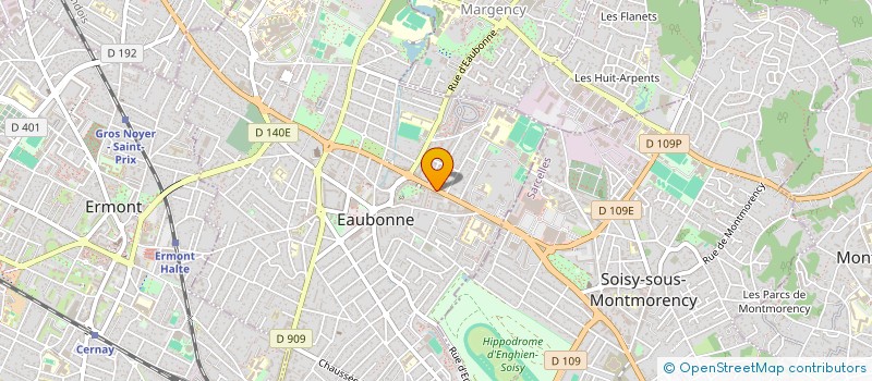 localisation de l'entreprise ADRENALINE BILLARD 95 à EAUBONNE
