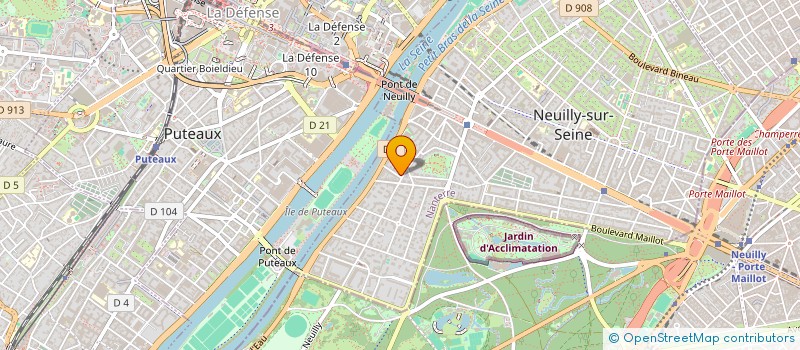 localisation de l'entreprise ADRENALINE MOBILITE à NEUILLY-SUR-SEINE