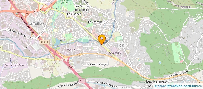 localisation de l'entreprise ADRENALINE MOTO à LES PENNES-MIRABEAU