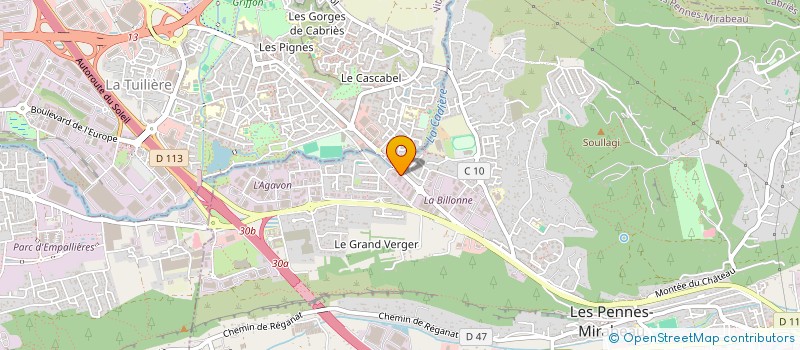 localisation de l'entreprise ADRENALINE MOTOS à LES PENNES-MIRABEAU
