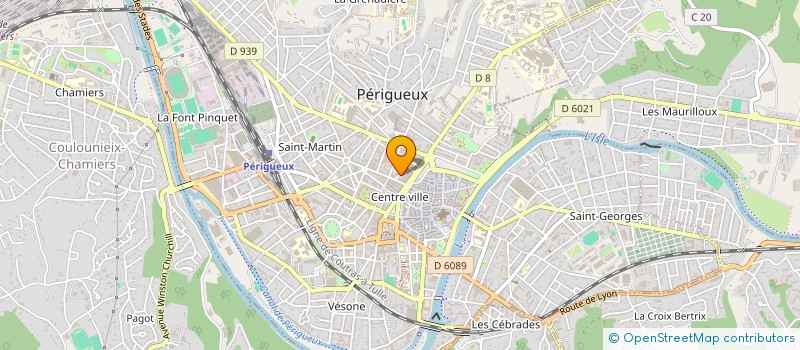 localisation de l'entreprise ADRENERGIK  PERIGUEUX