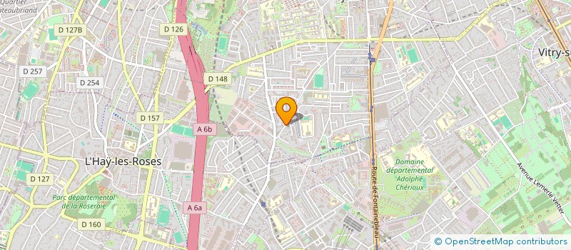 localisation de l'entreprise ADRESS  VILLEJUIF