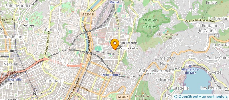 localisation de l'entreprise ADRESS DIFFUSION à NICE