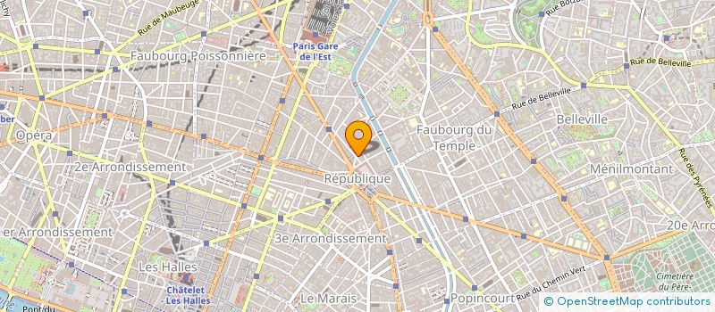 localisation de l'entreprise ADRESSE  PARIS