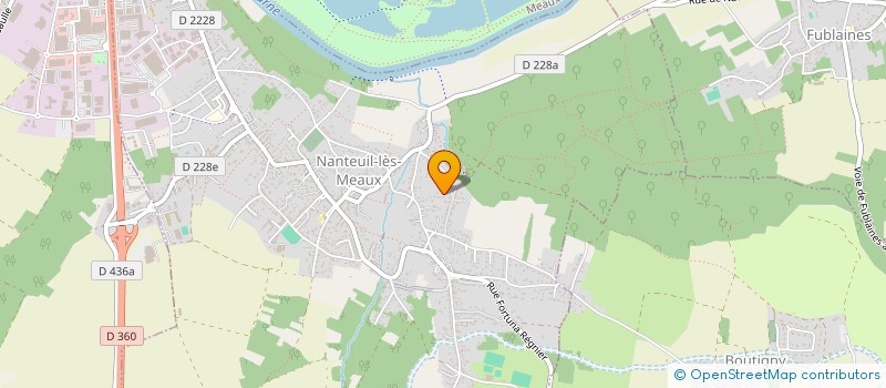 localisation de l'entreprise ADRESYS à NANTEUIL-LES-MEAUX