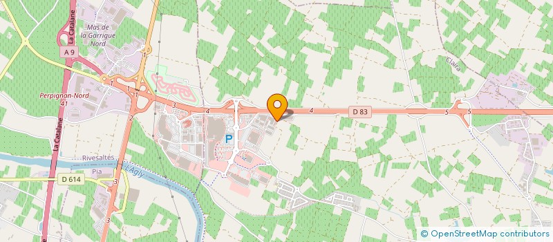 localisation de l'entreprise ADRET ET FILS à CLAIRA