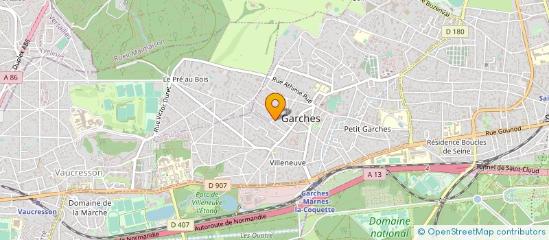 localisation de l'entreprise ADREZZO à GARCHES
