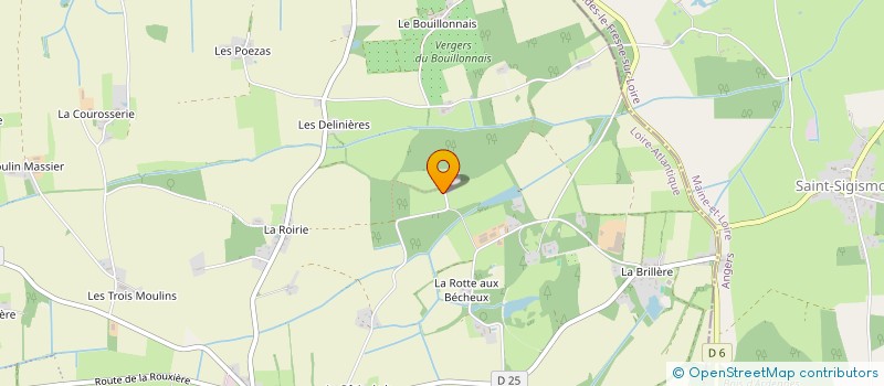 localisation de l'entreprise ADRI  LOIREAUXENCE