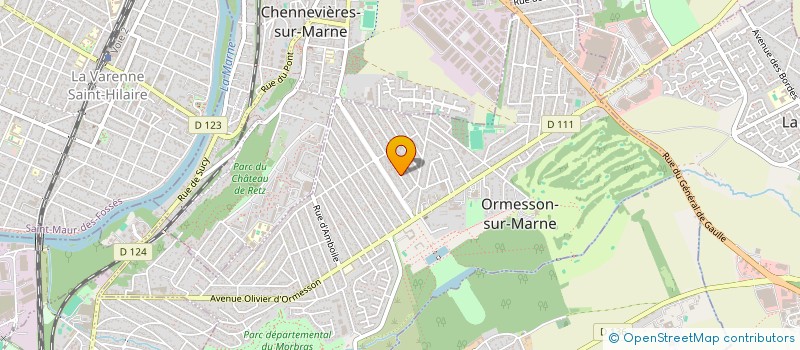 localisation de l'entreprise ADRI BAT à ORMESSON-SUR-MARNE