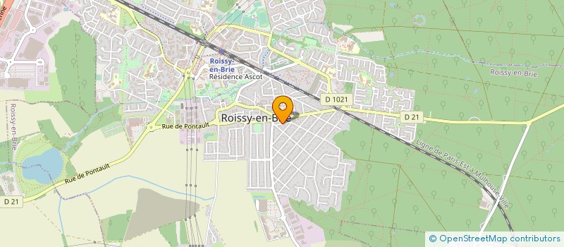 localisation de l'entreprise ADRIA  ROISSY-EN-BRIE