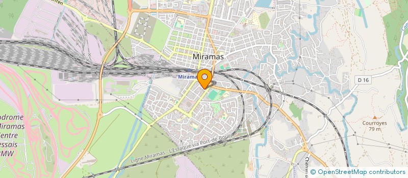 localisation de l'entreprise ADRIA à MIRAMAS