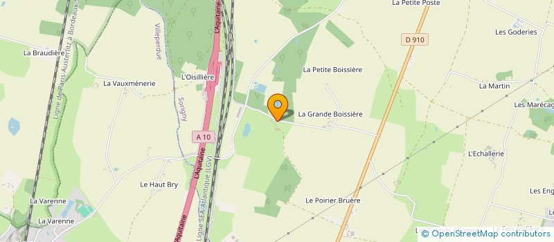 localisation de l'entreprise ADRIAENSSENS à SORIGNY
