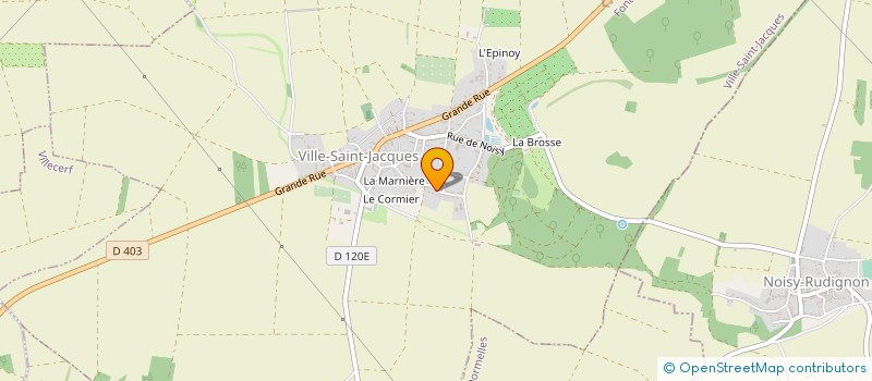 localisation de l'entreprise ADRIAL CONSEILS  VILLE-SAINT-JACQUES