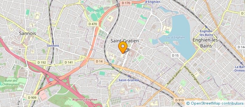 localisation de l'entreprise ADRIANA  SAINT-GRATIEN