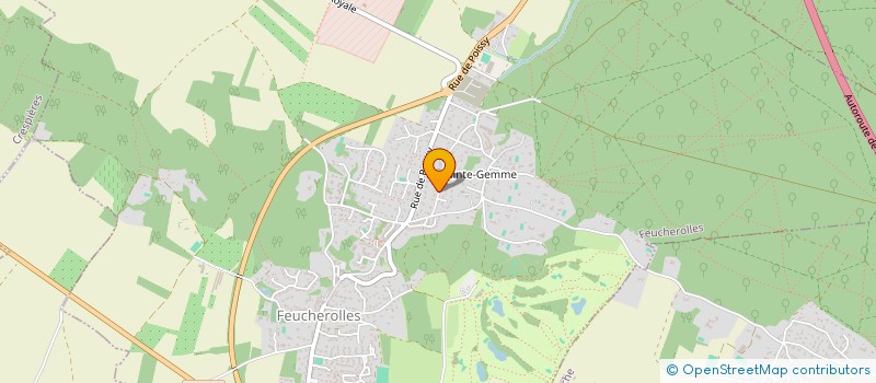 localisation de l'entreprise ADRIANO  FEUCHEROLLES