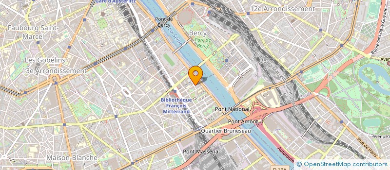 localisation de l'entreprise ADRIATEL à PARIS