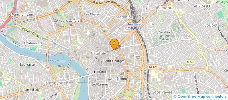 localisation de l'entreprise ADRIATIKA IMMOBILIER  TOULOUSE