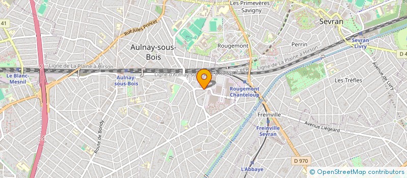 localisation de l'entreprise ADRIATIQUE à AULNAY-SOUS-BOIS