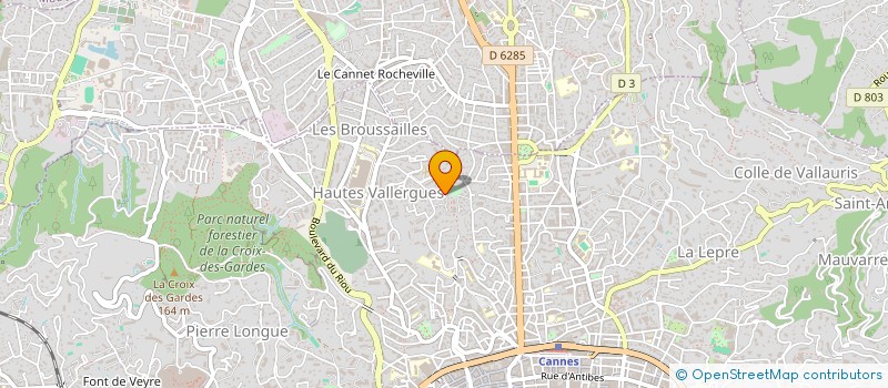 localisation de l'entreprise ADRIATIQUE BATIMENT à CANNES