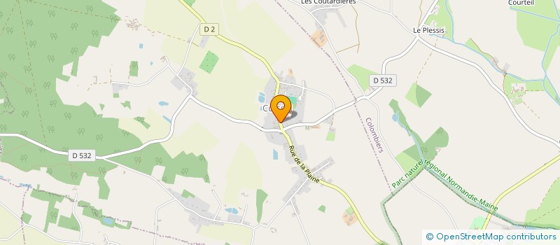 localisation de l'entreprise ADRIAVENIR à ECOUVES