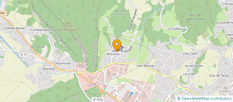 localisation de l'entreprise ADRIBRO  SILLINGY