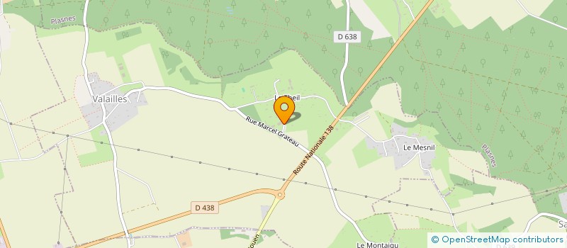 localisation de l'entreprise ADRICA  VALAILLES