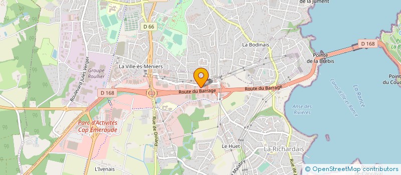 localisation de l'entreprise ADRICON  LA RICHARDAIS