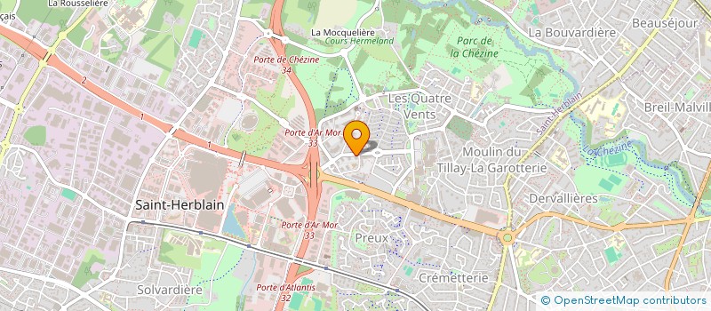 localisation de l'entreprise ADRIELLE à SAINT-HERBLAIN