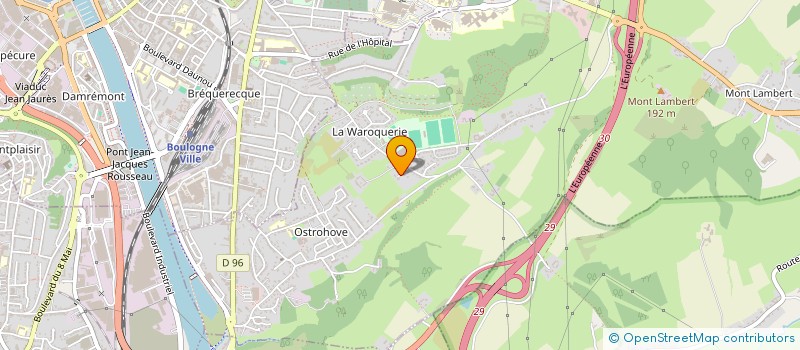 localisation de l'entreprise ADRIEN  SAINT-MARTIN-BOULOGNE