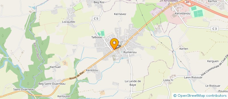 localisation de l'entreprise ADRIEN AND CO  BAYE