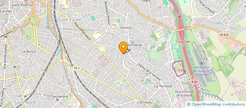 localisation de l'entreprise ADRIEN AUBERT ADVISORY  TOULOUSE