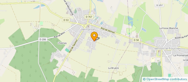 localisation de l'entreprise ADRIEN BELLANGER à NOYANT-VILLAGES