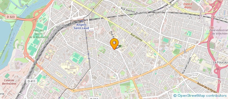 localisation de l'entreprise ADRIEN CHEVALIER IMMOBILIER  ANGERS