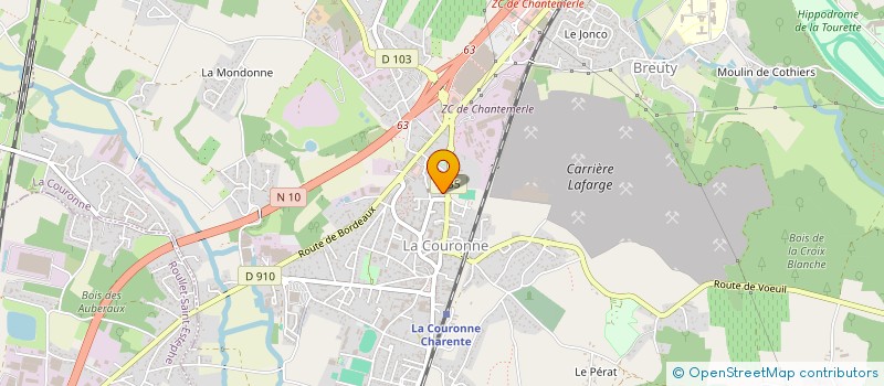 localisation de l'entreprise ADRIEN DELGOULET à FLEAC