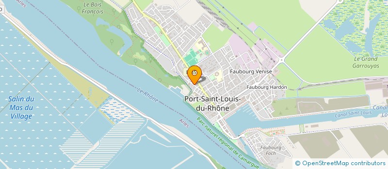 localisation de l'entreprise ADRIEN ELECTRICITE GENERALE  PORT-SAINT-LOUIS-DU-RHONE
