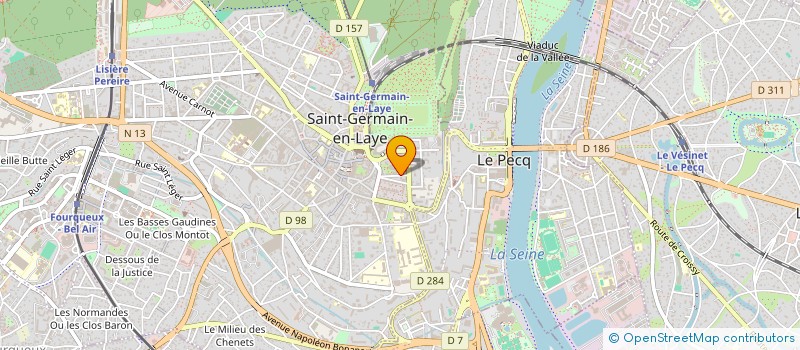 localisation de l'entreprise ADRIEN GARD SASU  SAINT-GERMAIN-EN-LAYE