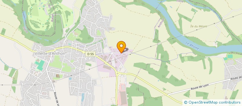 localisation de l'entreprise ADRIEN GROUP à VILLETTE-D'ANTHON