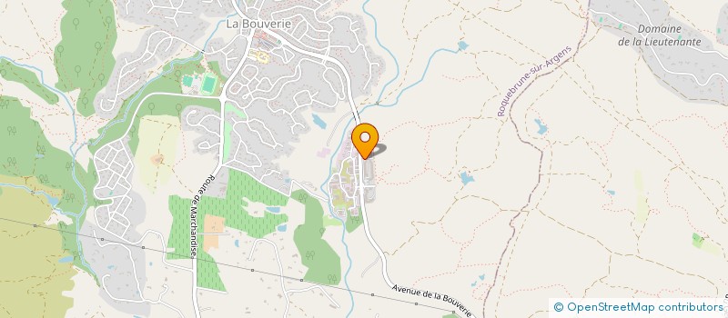 localisation de l'entreprise ADRIEN MANTEL INFIRMIER  ROQUEBRUNE-SUR-ARGENS