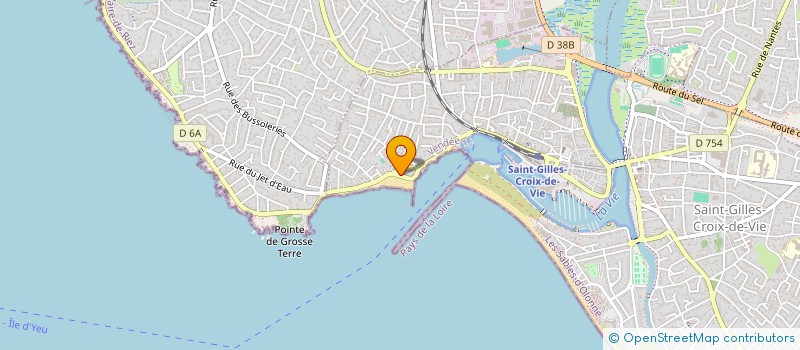 localisation de l'entreprise ADRIEN MUSIC à SAINT-GILLES-CROIX-DE-VIE