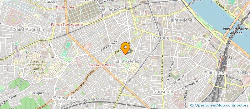 localisation de l'entreprise ADRIEN PASTOR  BORDEAUX