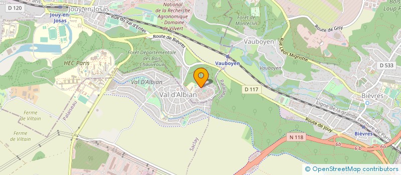 localisation de l'entreprise ADRIEN PHOTO CREATION  JOUY-EN-JOSAS