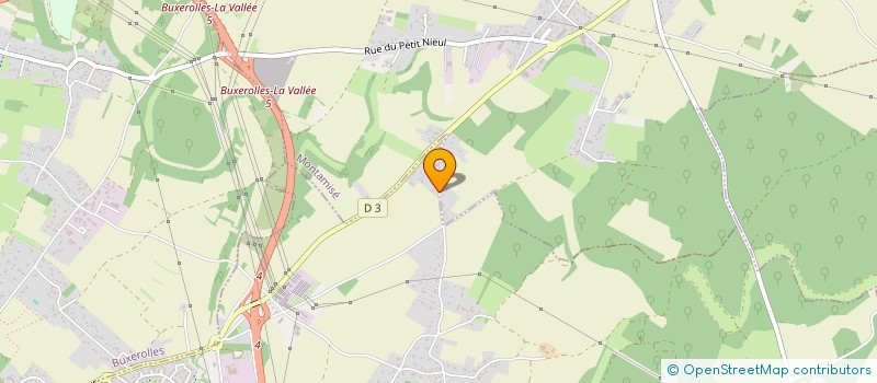 localisation de l'entreprise ADRIEN ROBUCHON à POITIERS