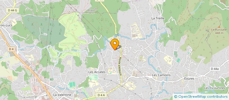 localisation de l'entreprise ADRIEN SALLES  MARSEILLE